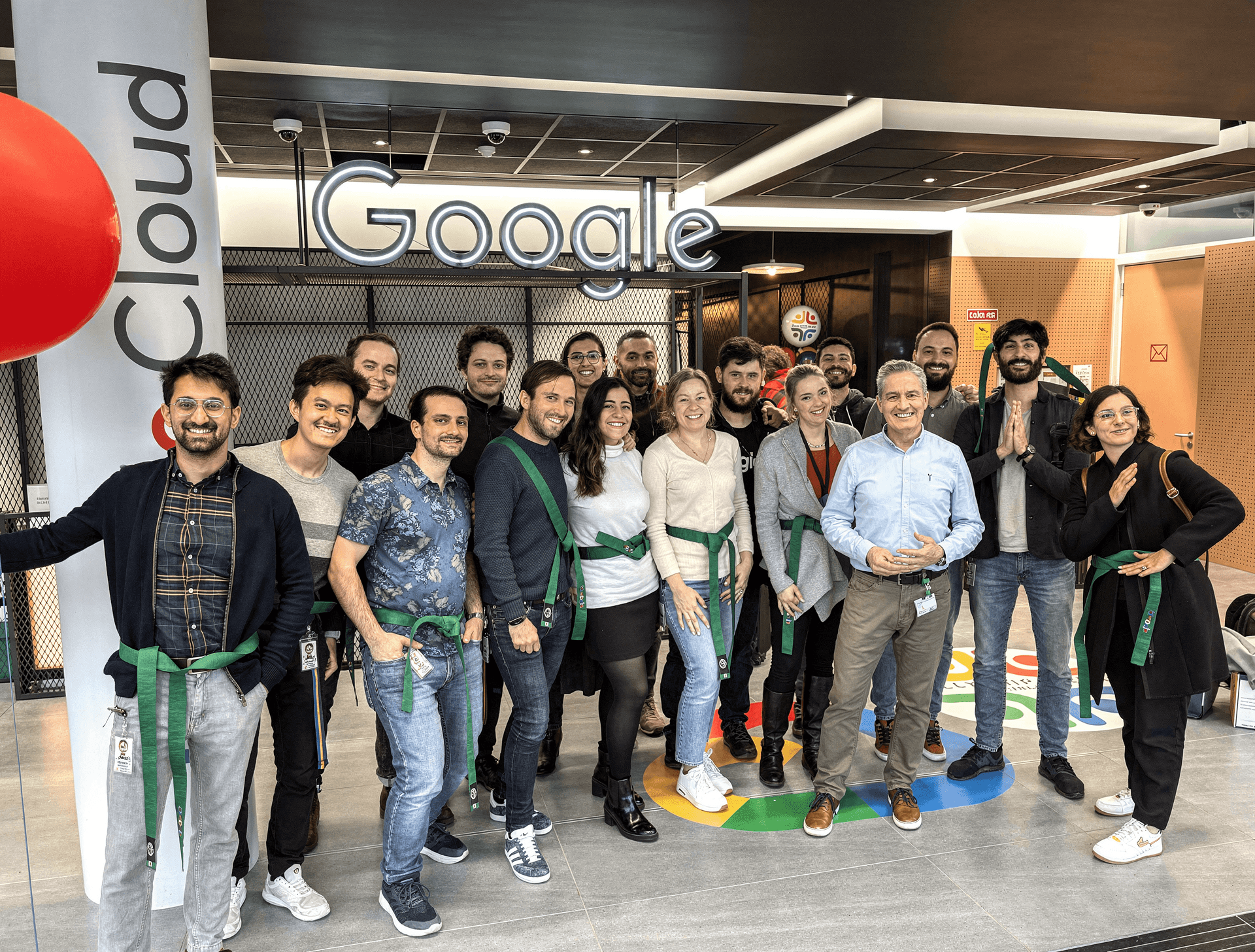 Padraig McCabe facilitating a workshop with a team at Google's offices
